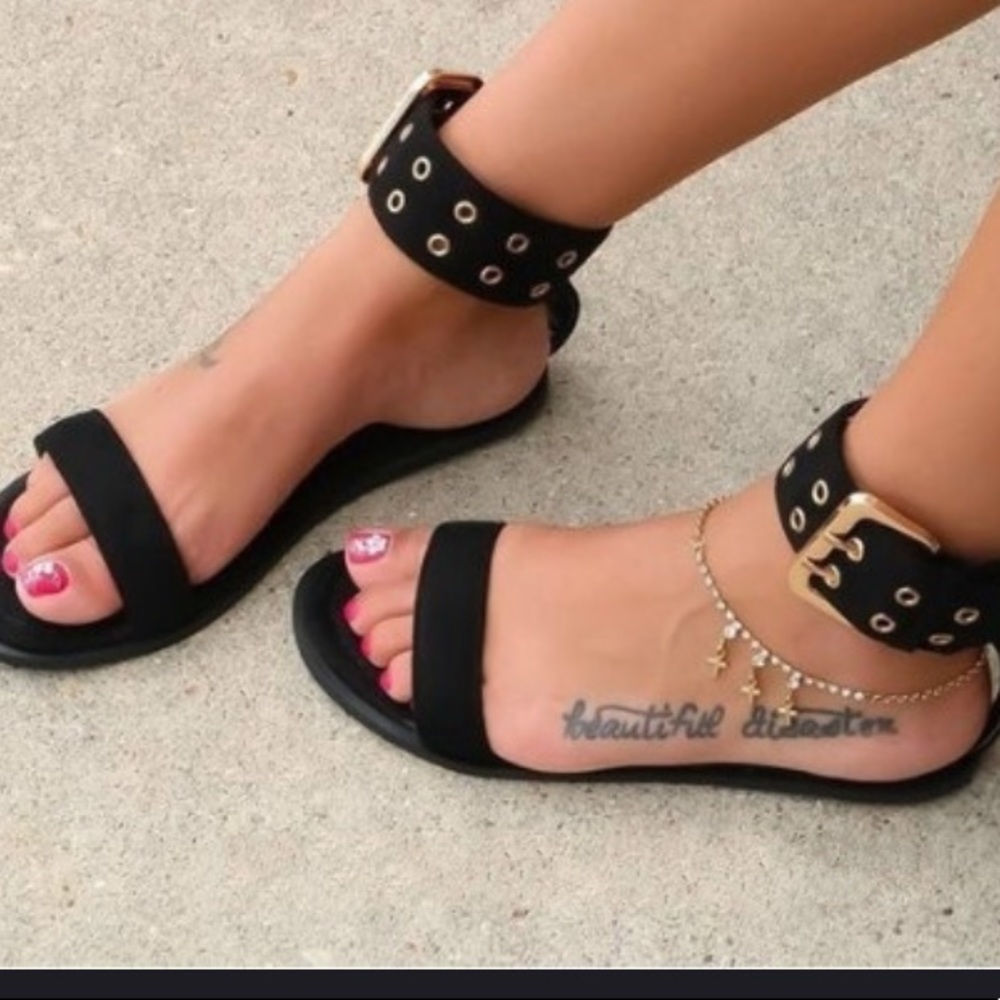 Sexy Black Sandals